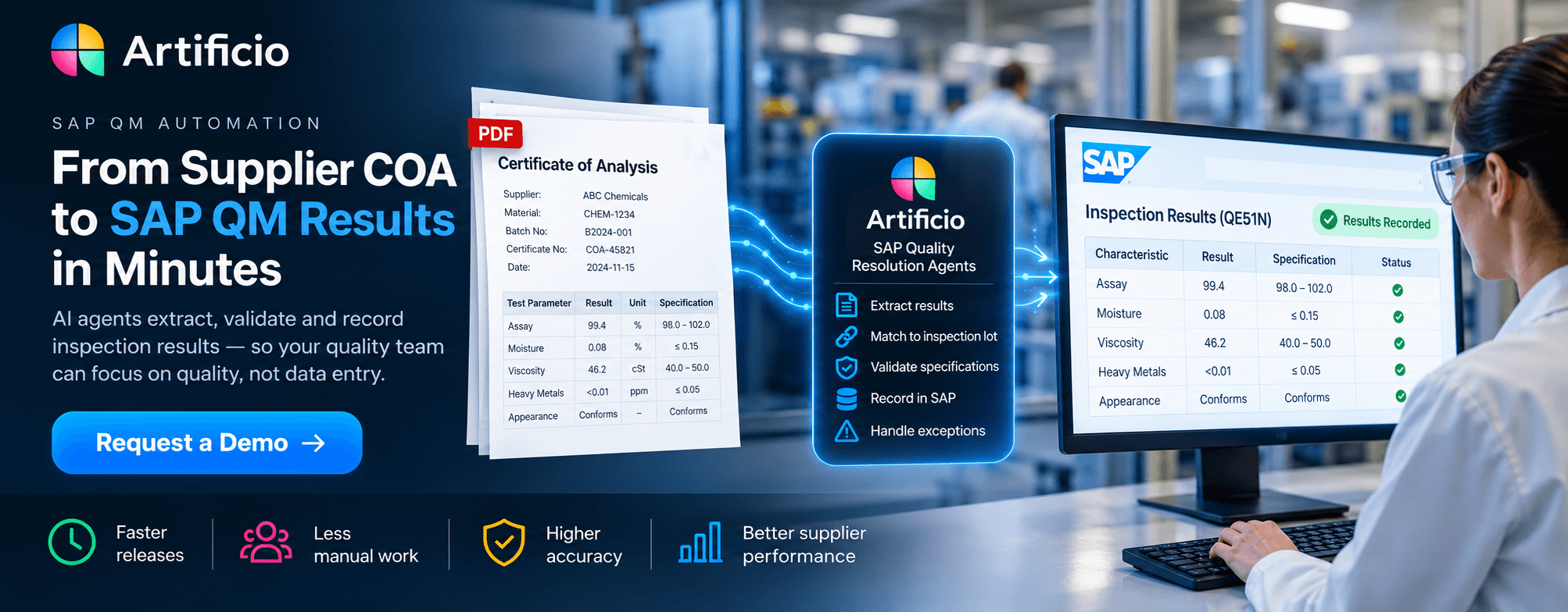 SAP QM Automation using AI Agents