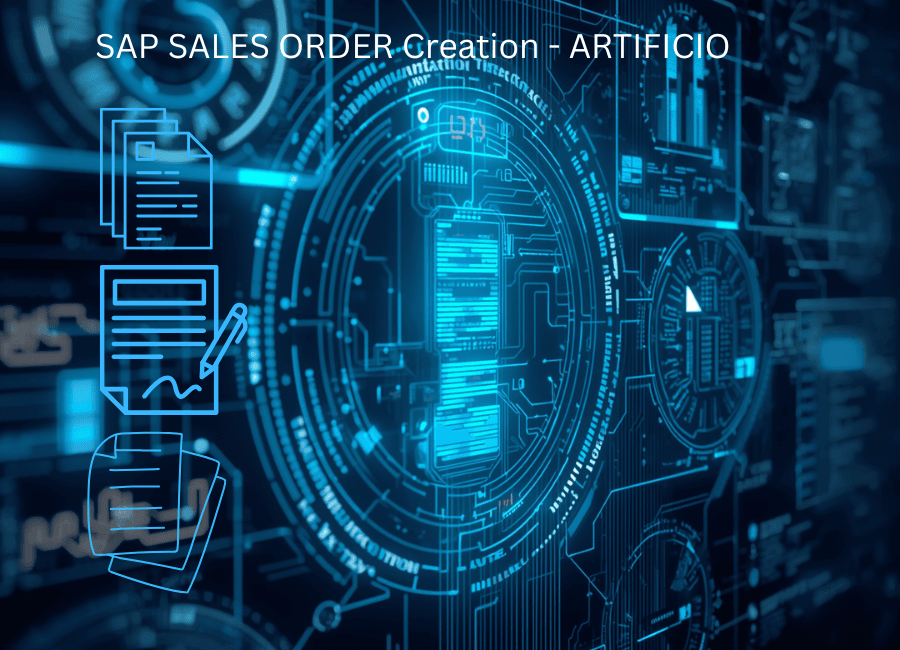 SAP Sales order entry using Artificio
