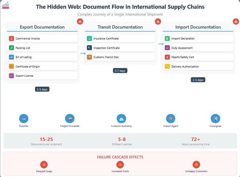 Document Flow in International Supply Chains