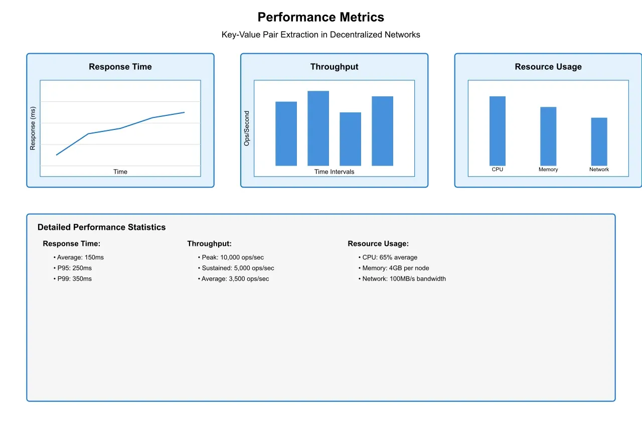 The process of key pair extraction within a decentralized network.