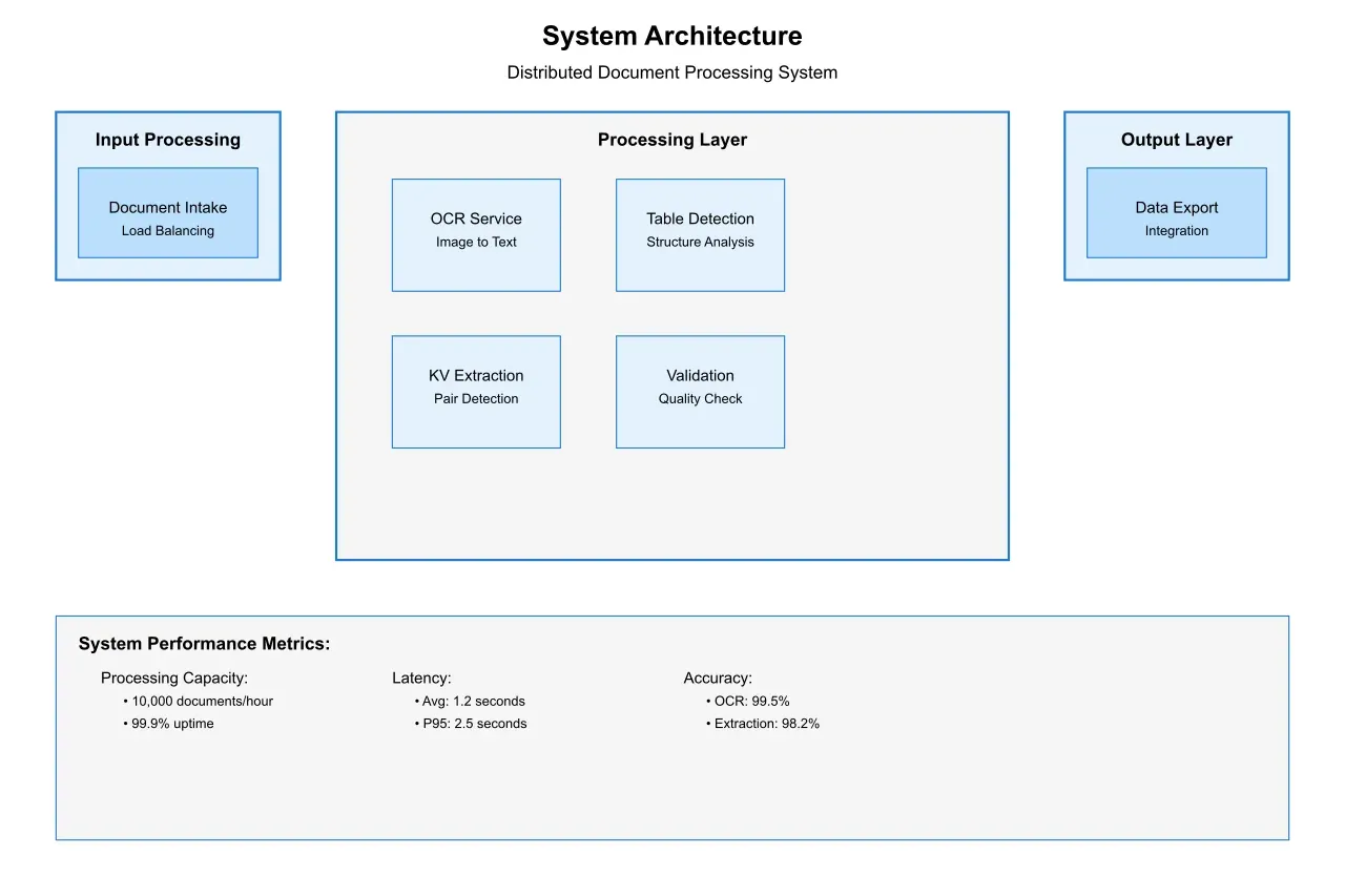 Diagram illustrating Artificio's System Architecture.